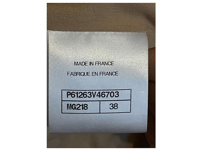 Cambon Chanel Chaqueta de playa 2019 Beige de Algodón - vista 8