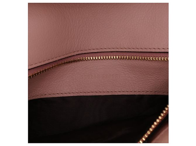 Borsa a tracolla Blondie in pelle di vitello rosa Gucci - vista 5