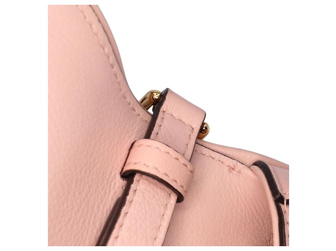 Borsa a tracolla Blondie in pelle di vitello rosa Gucci - vista 7
