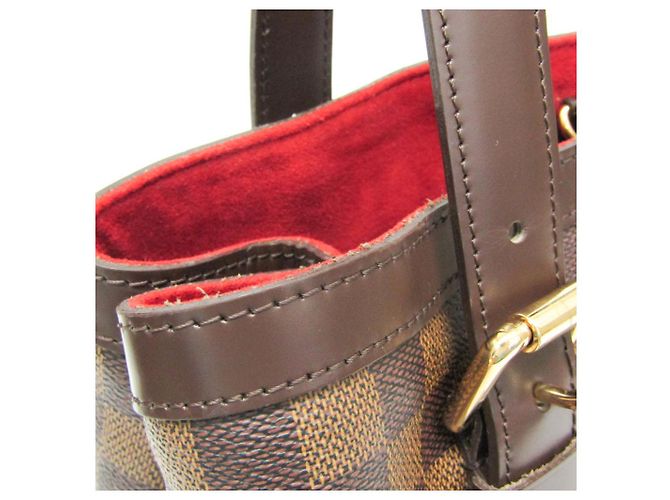 Borsa a Spalla Louis Vuitton Damier Hampstead MM Damier ebene - vista 11