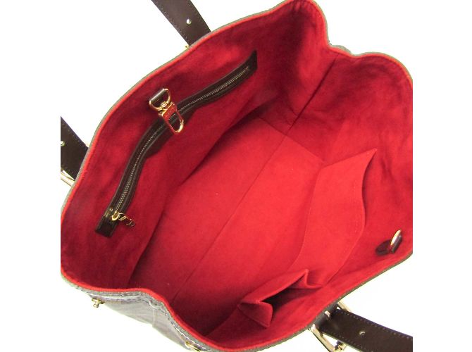 Borsa a Spalla Louis Vuitton Damier Hampstead MM Damier ebene - vista 3