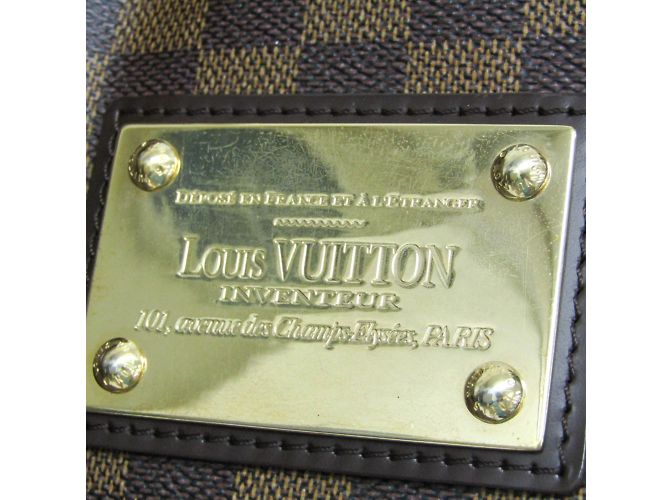 Borsa a Spalla Louis Vuitton Damier Hampstead MM Damier ebene - vista 7