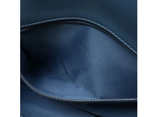 Borsa a spalla con catena di paillettes Chanel CocoCuba Blu - vista 7