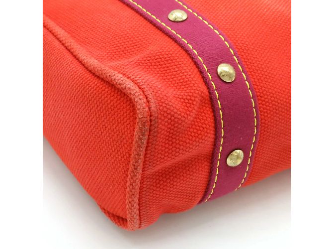 Borsa tote MM della linea Antigua di Louis Vuitton Rosso Porpora - vista 4