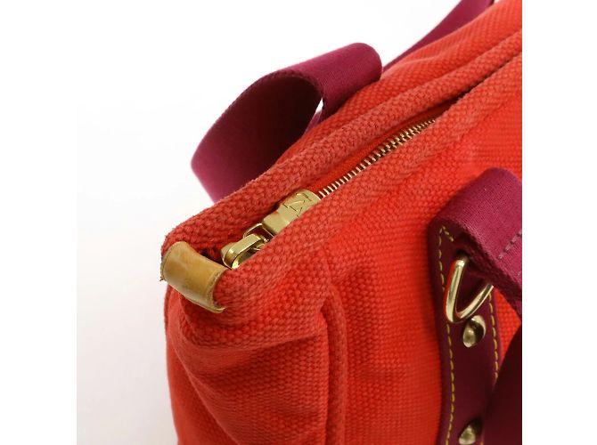 Borsa tote MM della linea Antigua di Louis Vuitton Rosso Porpora - vista 6
