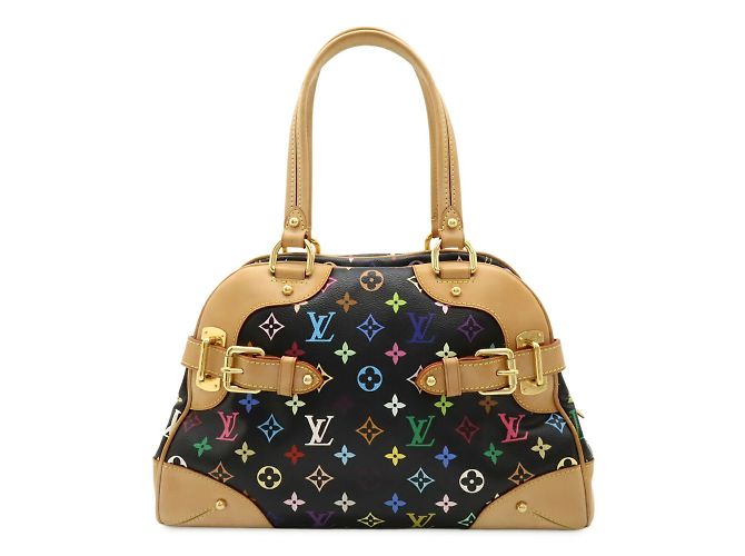 Louis Vuitton Monogram Multicolor Claudia Handtasche Schwarz Mehrfarben - Ansicht 2