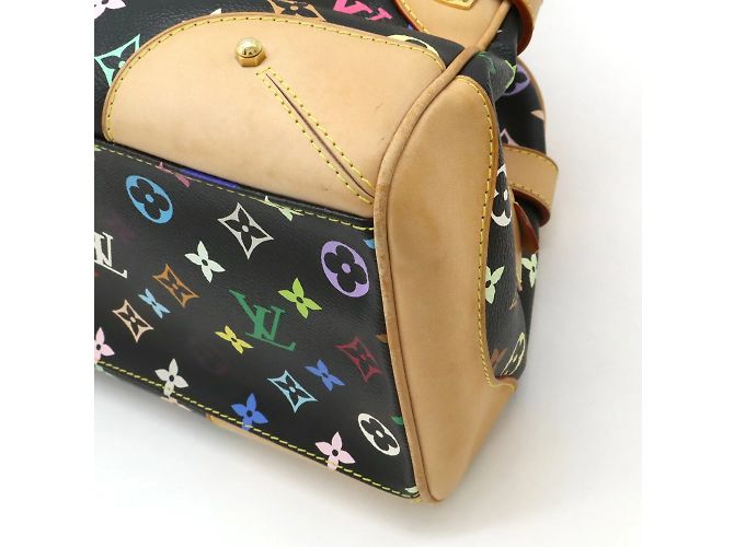 Louis Vuitton Monogram Multicolor Claudia Handtasche Schwarz Mehrfarben - Ansicht 4