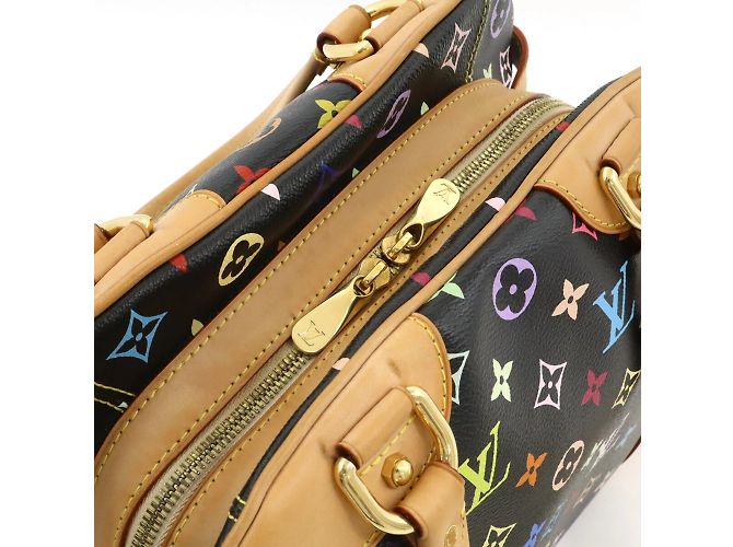 Louis Vuitton Monogram Multicolor Claudia Handtasche Schwarz Mehrfarben - Ansicht 7