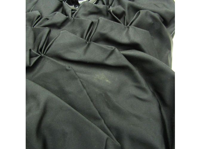 Borsa a spalla con catena arricciata Prada Nero - vista 8