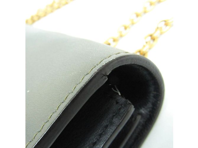 Céline Borsa a tracolla Celine Chain 175383UNA.25FH Marrone Nero Rosso - vista 14