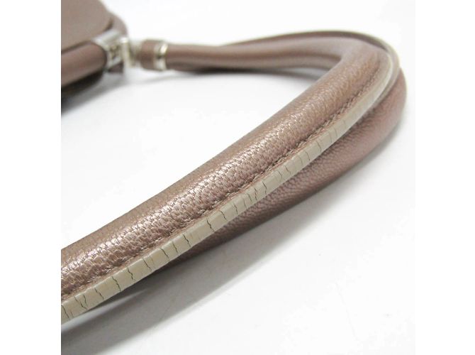 Borsa a spalla in pelle Gancini da donna di Salvatore Ferragamo Argento - vista 10