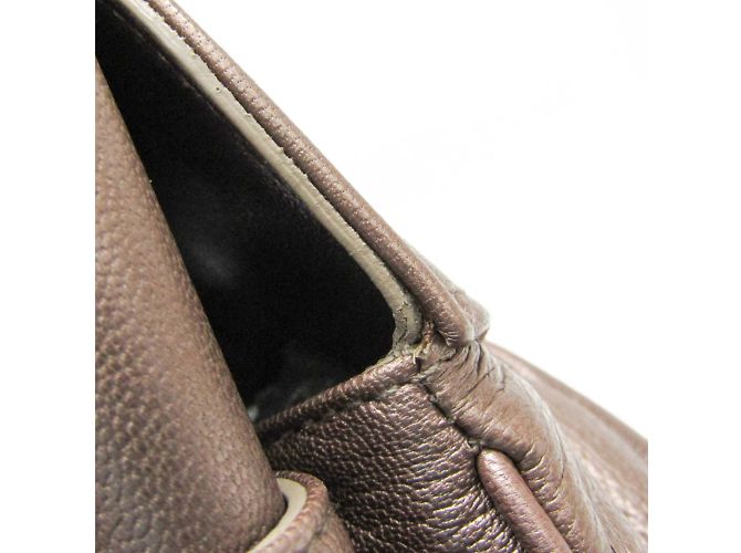 Borsa a spalla in pelle Gancini da donna di Salvatore Ferragamo Argento - vista 9