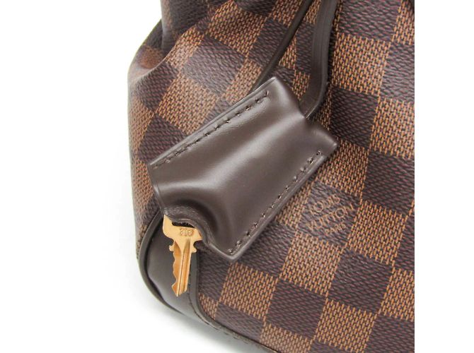 Borsa a Spalla Louis Vuitton Damier Verona PM N41117 Damier ebene - vista 8