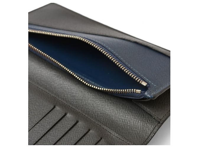 Louis Vuitton Long Wallet in Ardoise Navy Grey Navy blue - view 12