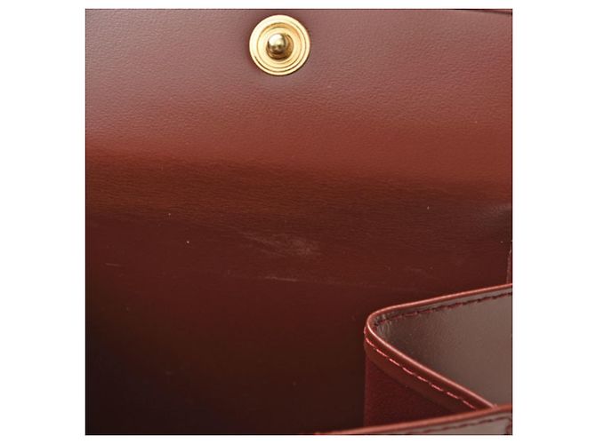 Billetera bi-fold Cartier en Burdeos - vista 10