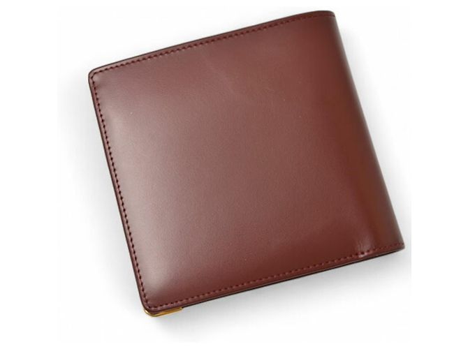 Billetera bi-fold Cartier en Burdeos - vista 4