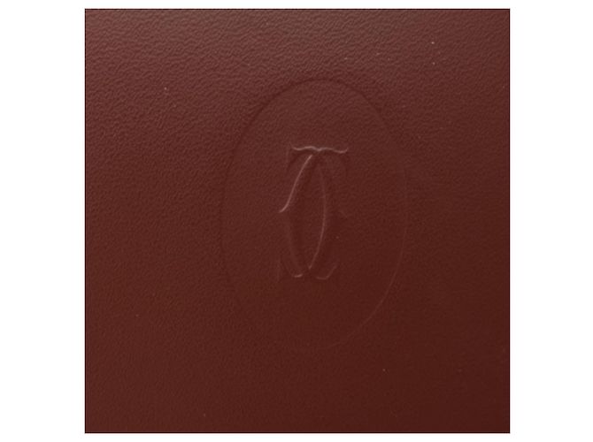 Billetera bi-fold Cartier en Burdeos - vista 5