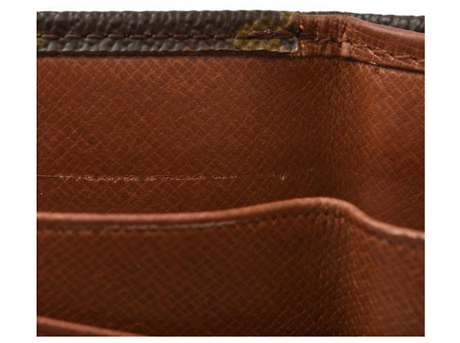 Billetera bi-fold Monogram Louis Vuitton Castaño - vista 10
