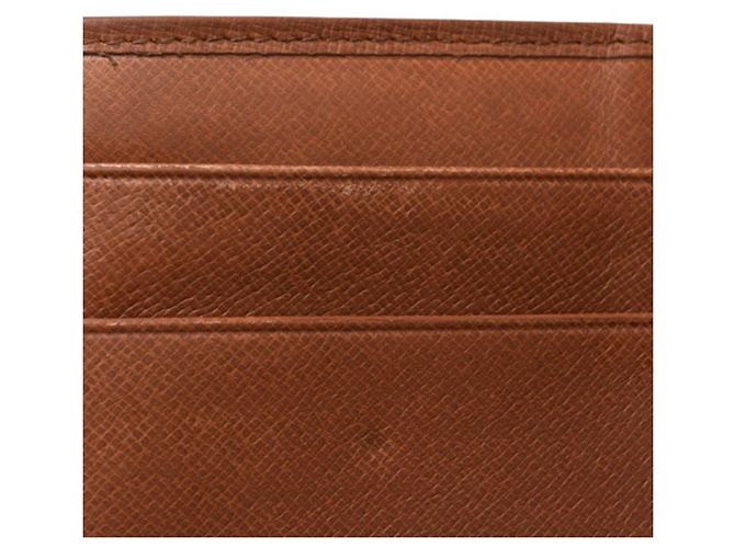 Billetera bi-fold Monogram Louis Vuitton Castaño - vista 11