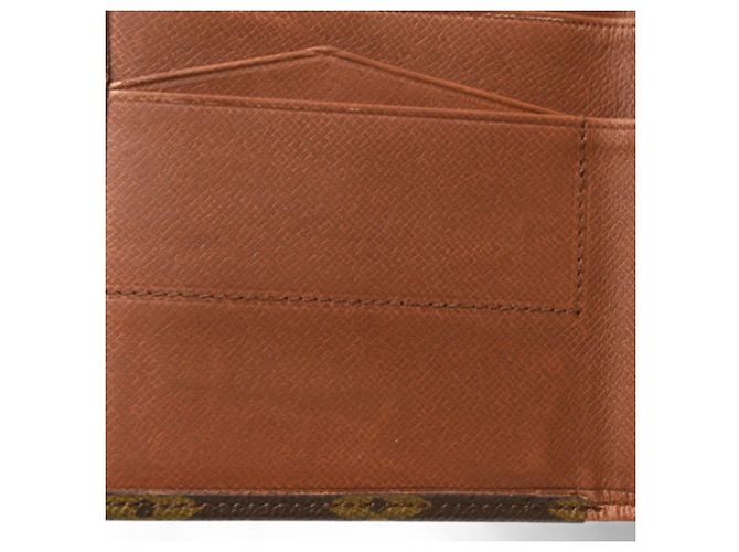 Billetera bi-fold Monogram Louis Vuitton Castaño - vista 12