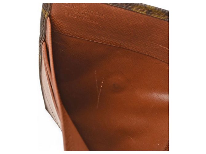 Billetera bi-fold Monogram Louis Vuitton Castaño - vista 15