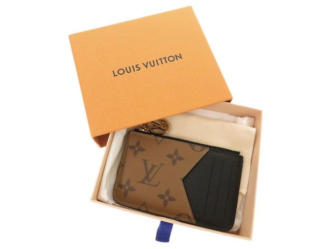 Tarjetero Romy Monogram Reverse de Louis Vuitton Castaño - vista 3