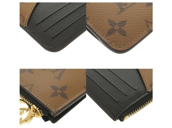 Tarjetero Romy Monogram Reverse de Louis Vuitton Castaño - vista 5