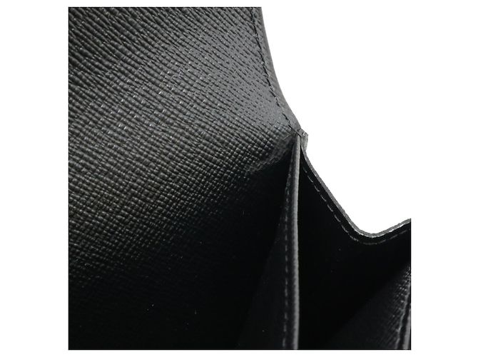 Portefeuille Long Bi-fold Sarah Epi Louis Vuitton Noir - vue 6