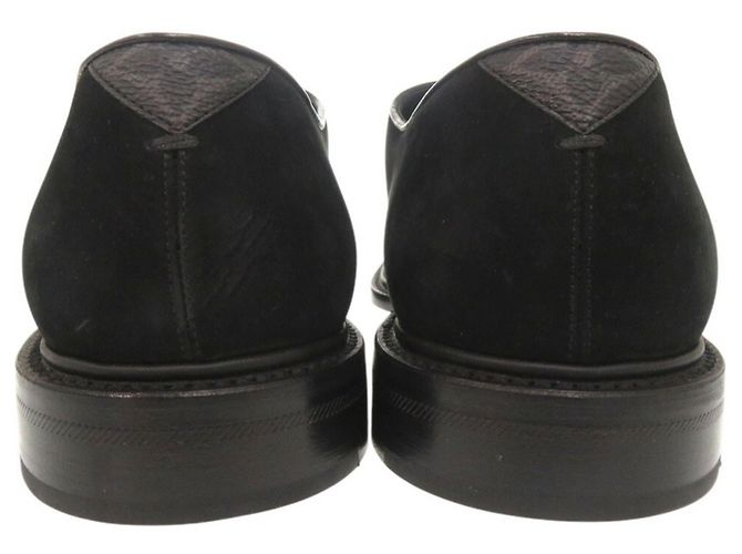 Scarpe da lavoro in suede Flex Derby di Louis Vuitton Nero - vista 4