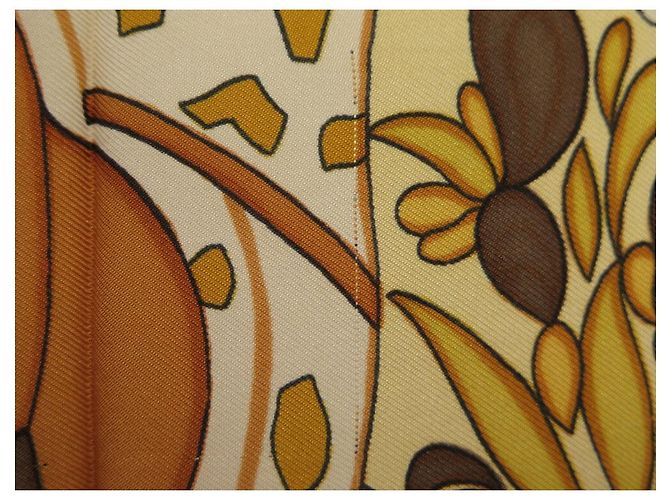 Hermès FULAR VINTAGE HERMES ALI BABA P. PERON 1ª EDIZIONE 1972 QUADRATO 90CM Giallo - vista 11