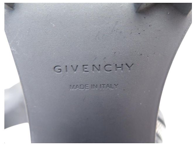 ZAPATOS GIVENCHY BOTINES DE PIEL TERRA NEGRO BE603QE1AU 40 BOTAS COMBAT - vista 7