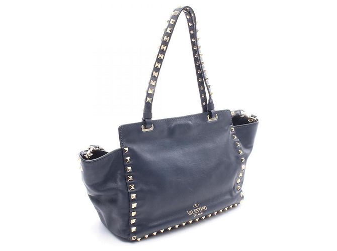 Valentino Garavani Bolsa Tote de Couro Valentino Rockstud - vista 7