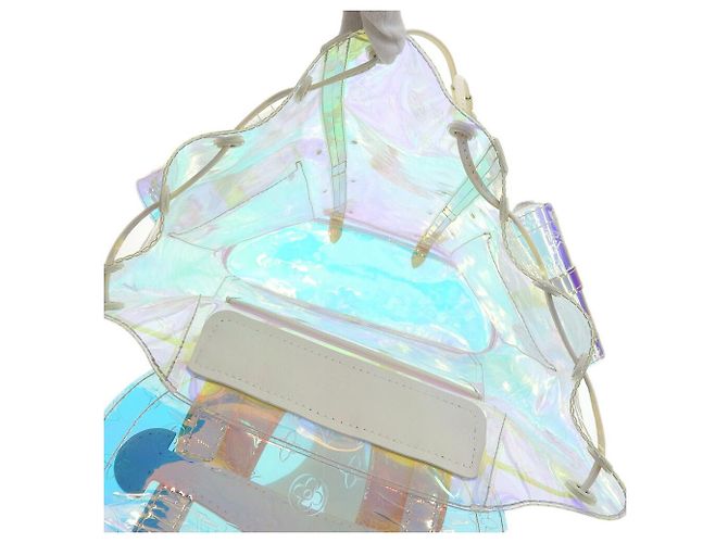 Zaino Christopher GM Monogram Prism Louis Vuitton M44766 Marrone - vista 3