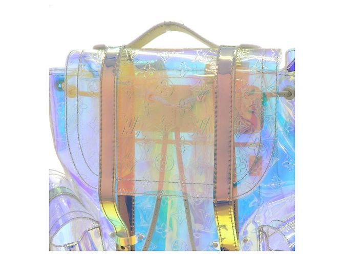 Zaino Christopher GM Monogram Prism Louis Vuitton M44766 Marrone - vista 5