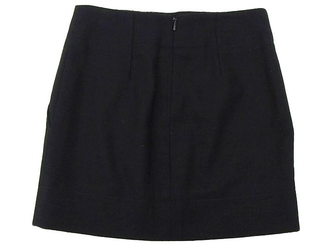 Falda de lana y cachemira Gucci negra Negro - vista 2