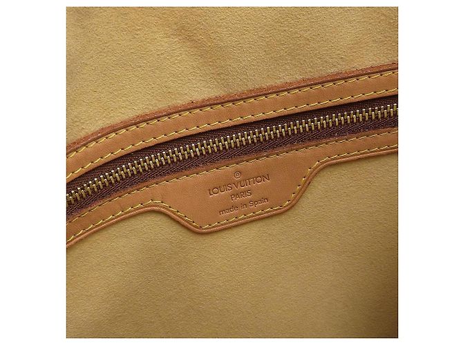 Borsa a Spalla Louis Vuitton Monogram Looping GM M51145 Marrone - vista 10