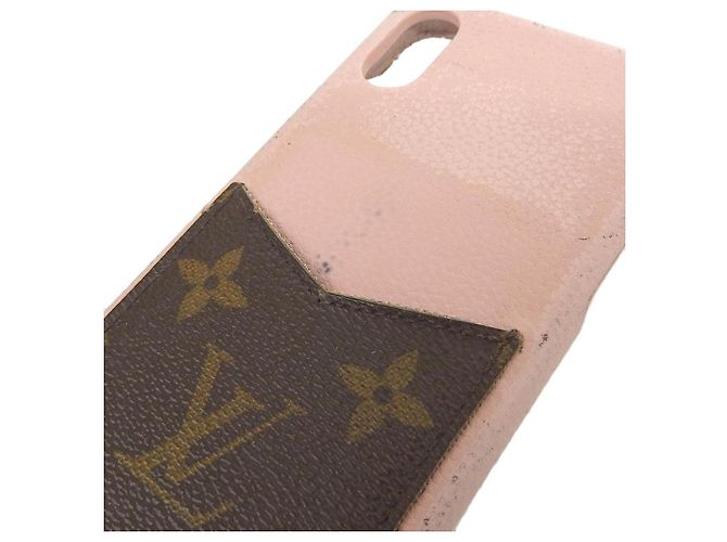 Funda para iPhone Monogram Taiga Louis Vuitton M68892 Rosa - vista 5