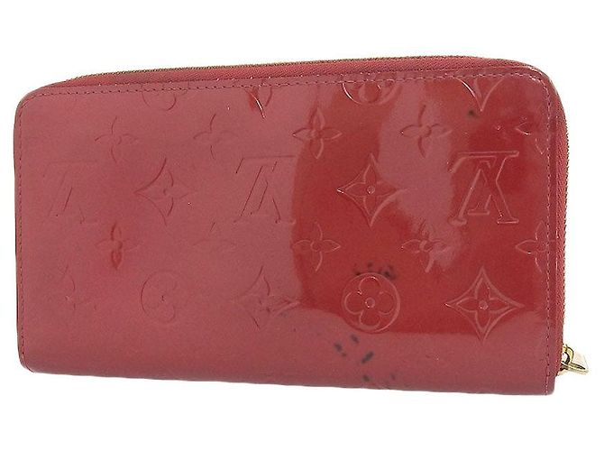 Cartera Zippy Organizer Monogram Vernis Louis Vuitton Roja - vista 2