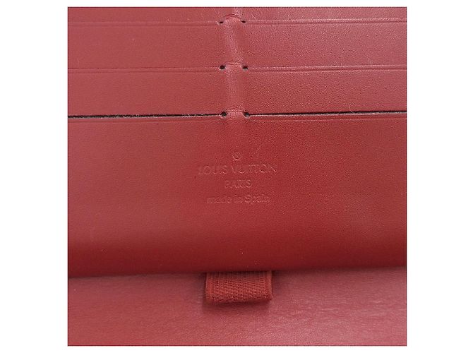Cartera Zippy Organizer Monogram Vernis Louis Vuitton Roja - vista 9