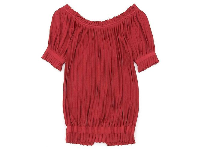 Top rojo recogido Gucci XS Roja - vista 2