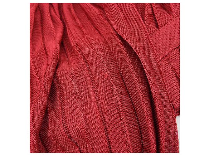 Top rojo recogido Gucci XS Roja - vista 4