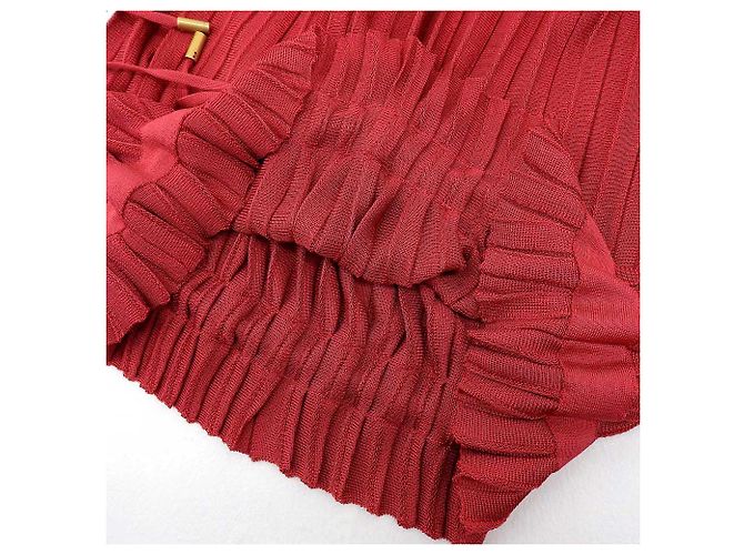 Top rojo recogido Gucci XS Roja - vista 5