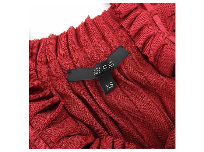 Top rojo recogido Gucci XS Roja - vista 6