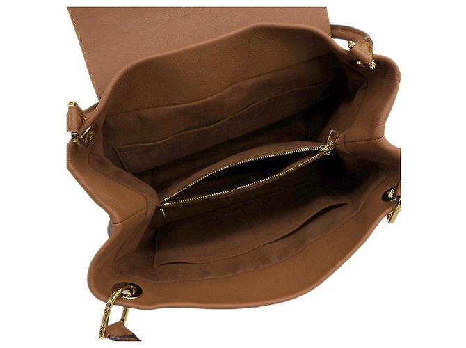 Monogramm Leder Handtasche Louis Vuitton M40580 Braun - Ansicht 3