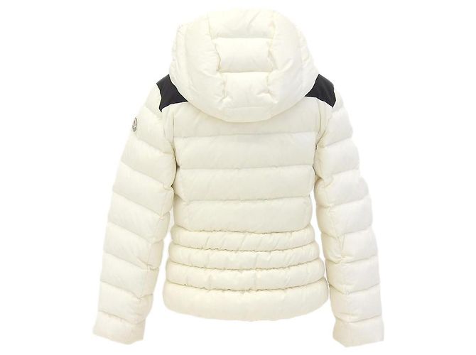 Chaqueta de Plumas Moncler Kids Negro Blanco - vista 2