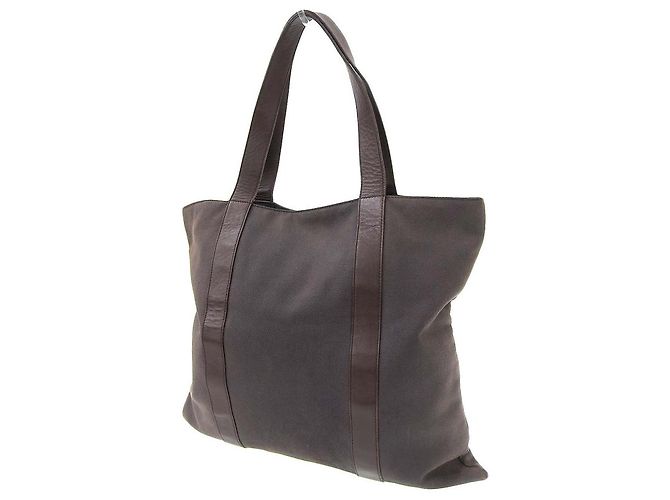 Bulgari Bvlgari Canvas Tragetasche Braun - Ansicht 2