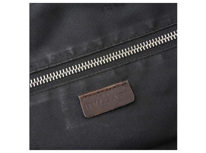 Bulgari Bvlgari Canvas Tragetasche Braun - Ansicht 7