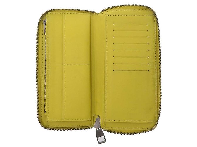 Portafoglio verticale Zippy Damier Infini Louis Vuitton Verde - vista 7