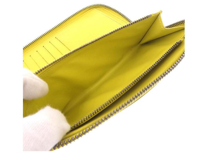 Portafoglio verticale Zippy Damier Infini Louis Vuitton Verde - vista 9