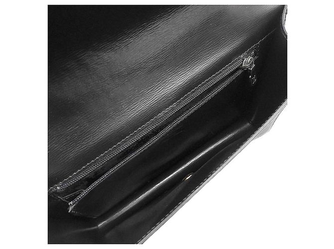 Borsa Clutch Hublot Epi Louis Vuitton M52557 Nero - vista 3